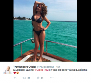 Wow Gloria Trevi Presume Cuerpazo En Bikini Laura G