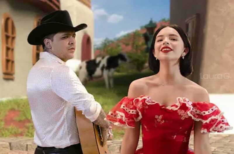 Ángela Aguilar Y Christian Nodal Unen Sus Voces En La Canción "Dime ...